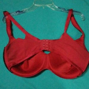 Cacique Intimates & Sleepwear - 42DDD Cacique bra red/black Cacique Intimates & Sleepwear - 42DDD Cacique bra red/black